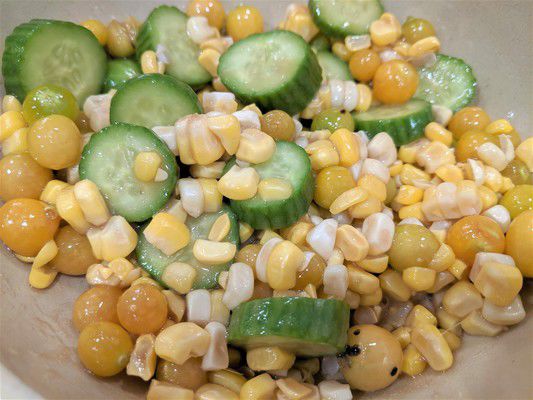 Summer's fading harvest